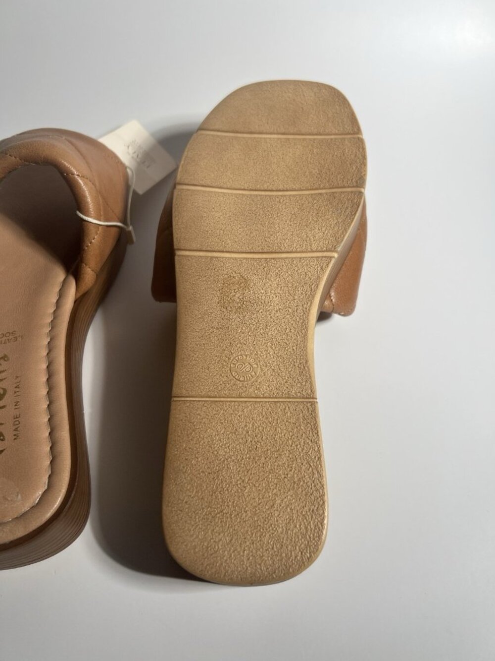 Mariella Slide Sandals Brown Women’s Size 7.5 Comfort - Picture 9 of 9